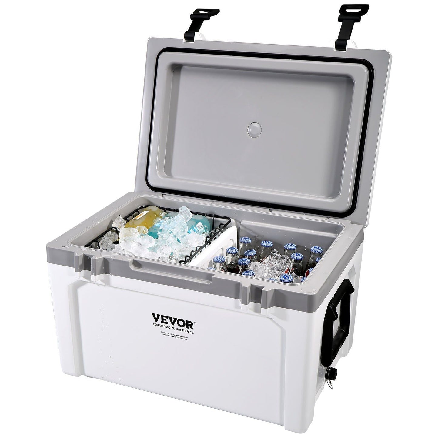 52QT Insulated Hard Cooler Heavy Duty Ice Chest Portable Outdoor
