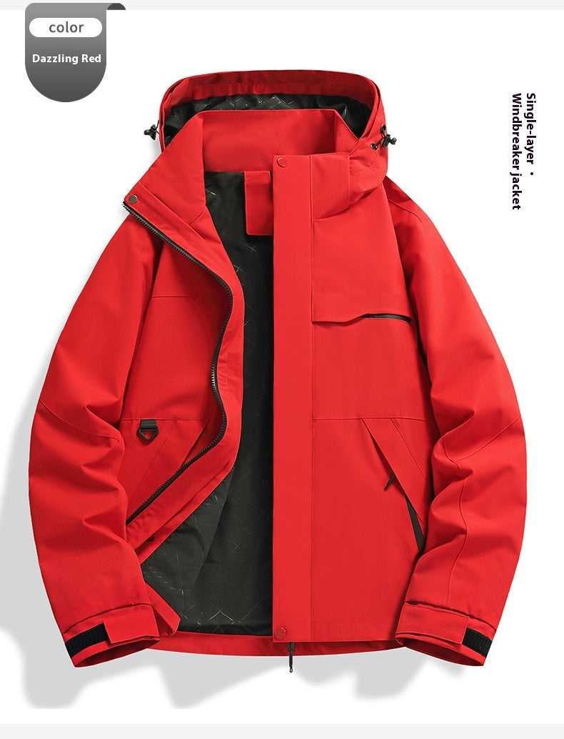 Windproof Waterproof Shell Jacket Lightweight Outdoor Cycling Spring Autumn Wear