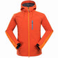 Mens Outdoor Soft Shell Jacket Windproof Durable Mountaineering Camping Wear