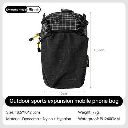 Tactical Waist Bag Expandable Lightweight Durable Outdoor Hiking Gear