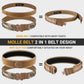 Battle Belt Quick Release Buckle Durable Adjustable Tactical Gear Performance