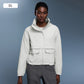 Women's Outdoor Water-Resistant Wear-Resistant Stowable Hooded Loose Casual Jacket
