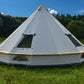Tent Outdoor Camping Pyramid Chimney Sunscreen