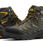 Metallic Green Waterproof Hiking Boots Vibram Traction Lug Durable Outdoor
