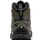 Metallic Green Waterproof Hiking Boots Vibram Traction Lug Durable Outdoor