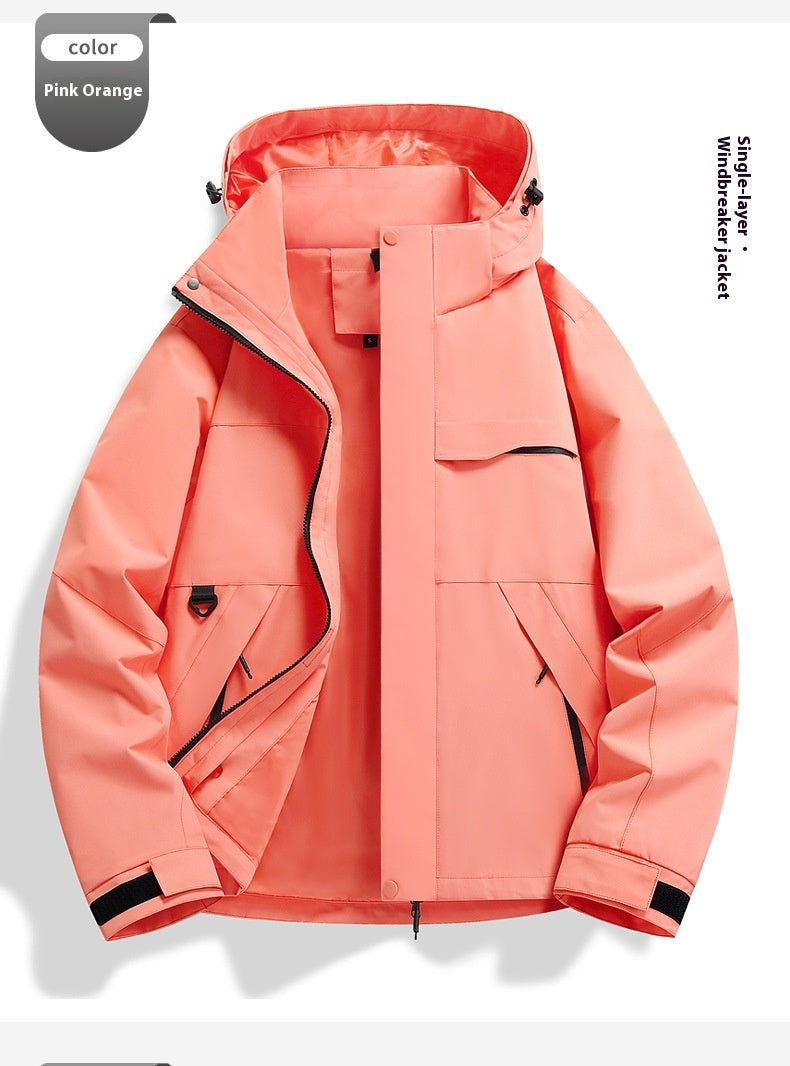 Windproof Waterproof Shell Jacket Lightweight Outdoor Cycling Spring Autumn Wear