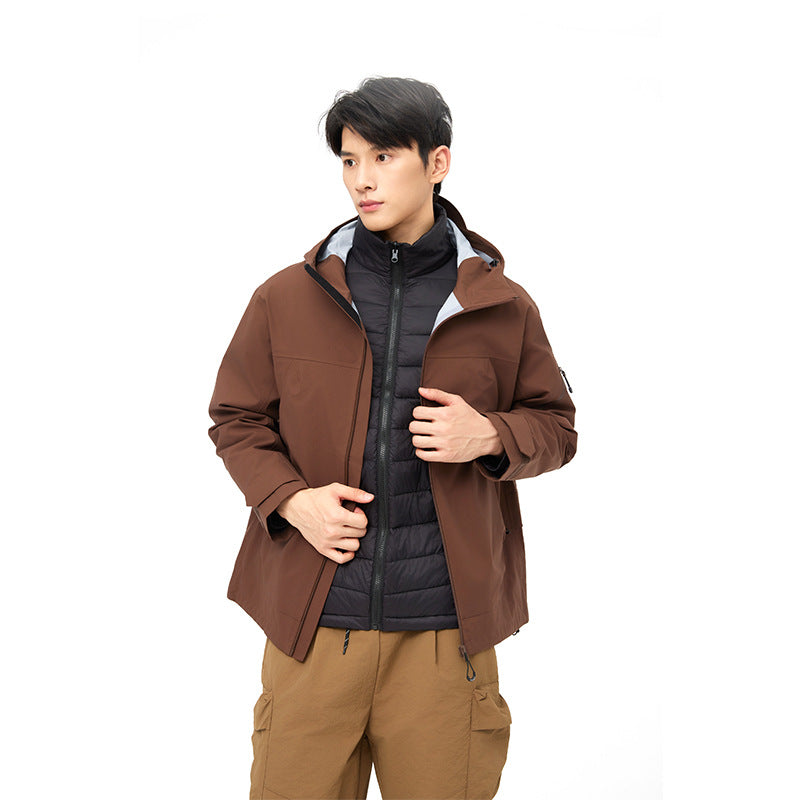 Mountain Hard Shell Jacket Waterproof Windproof Breathable Outdoor Mountaineering Wear