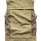 Men's Plus Size Outdoor Workwear Multi-Pocket Quick-Dry Mesh Vest