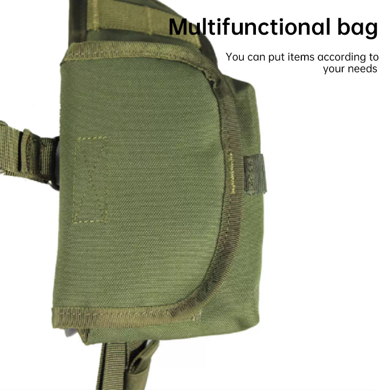Tactical Vest MOLLE Chest Rig Military Cosplay Combat Gear