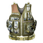 6000D Nylon Tactical Grid Vest Multi Pocket Durable Outdoor Gear