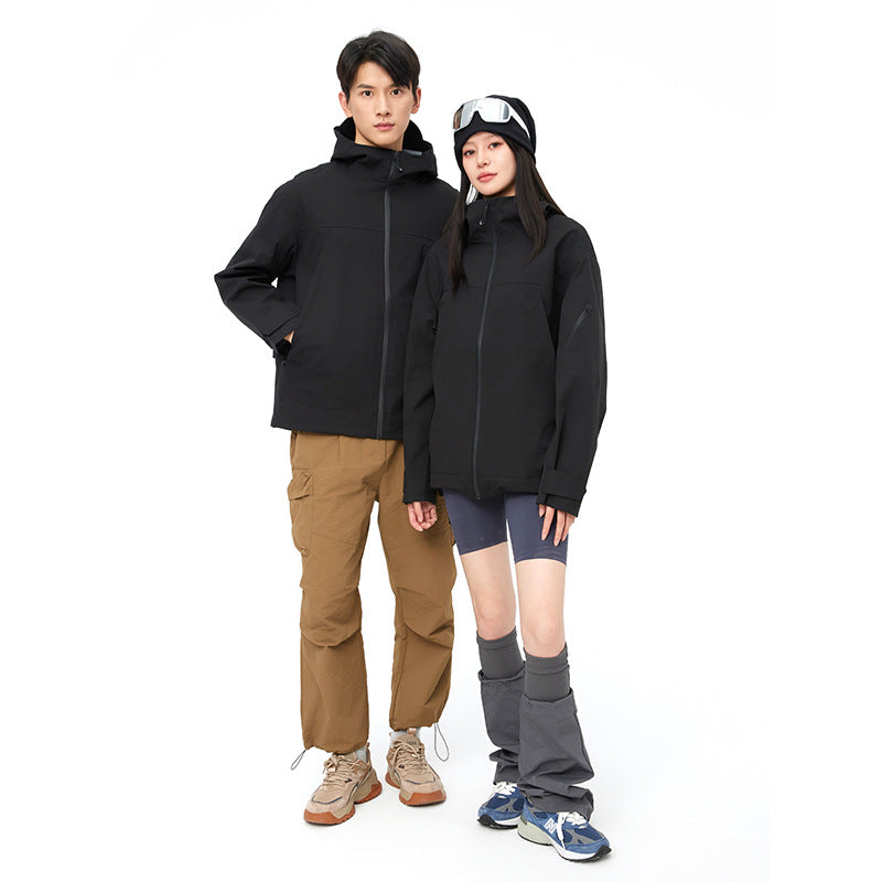 Mountain Hard Shell Jacket Waterproof Windproof Breathable Outdoor Mountaineering Wear