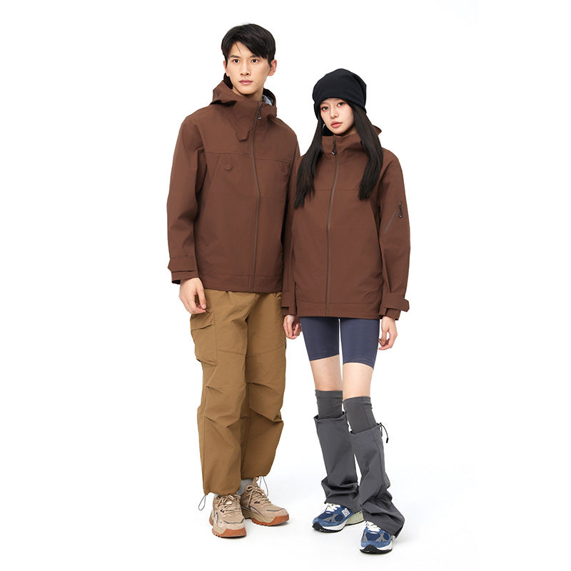 Mountain Hard Shell Jacket Waterproof Windproof Breathable Outdoor Mountaineering Wear