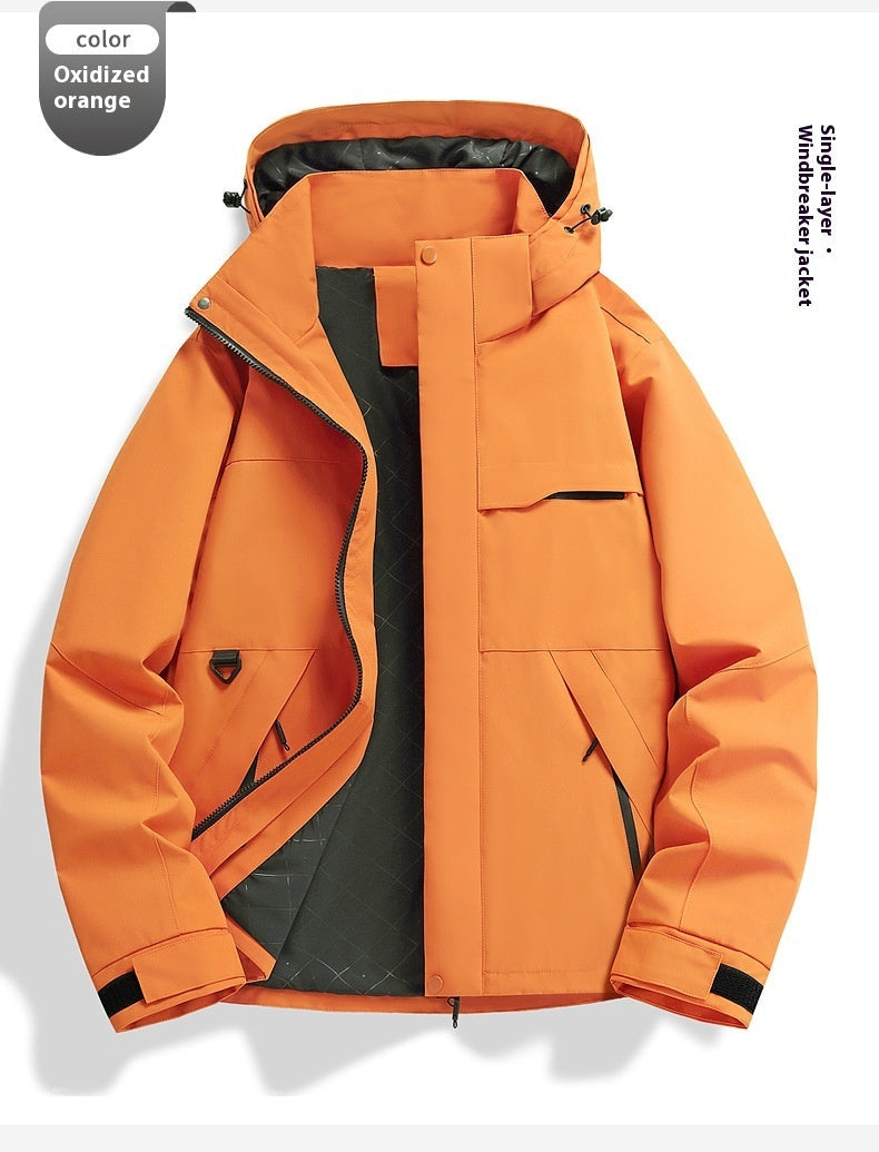 Windproof Waterproof Shell Jacket Lightweight Outdoor Cycling Spring Autumn Wear