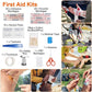 121Pcs Survival Kit Emergency Outdoor Tactical First Aid Gear
