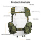 Tactical Vest MOLLE Chest Rig Military Cosplay Combat Gear