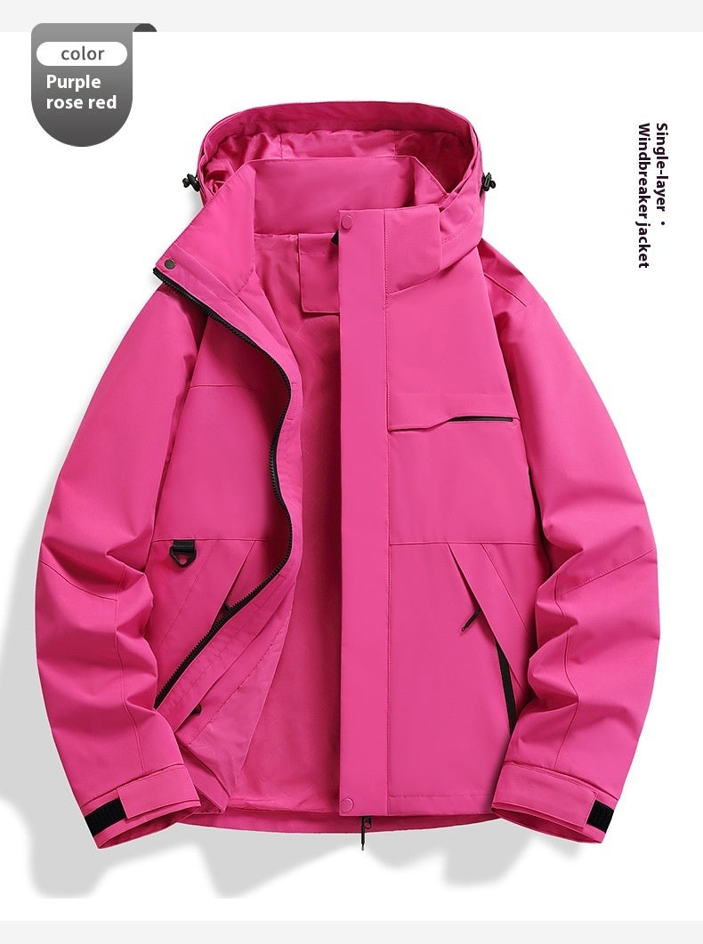Windproof Waterproof Shell Jacket Lightweight Outdoor Cycling Spring Autumn Wear