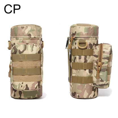 Tactical Water Bottle Pouch Molle Waist Bag Multifunction Outdoor EDC
