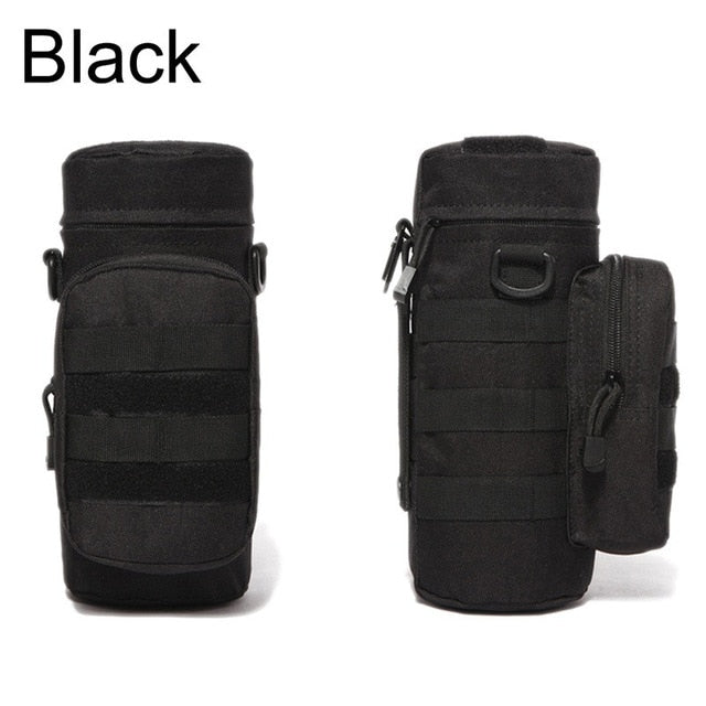 Tactical Water Bottle Pouch Molle Waist Bag Multifunction Outdoor EDC