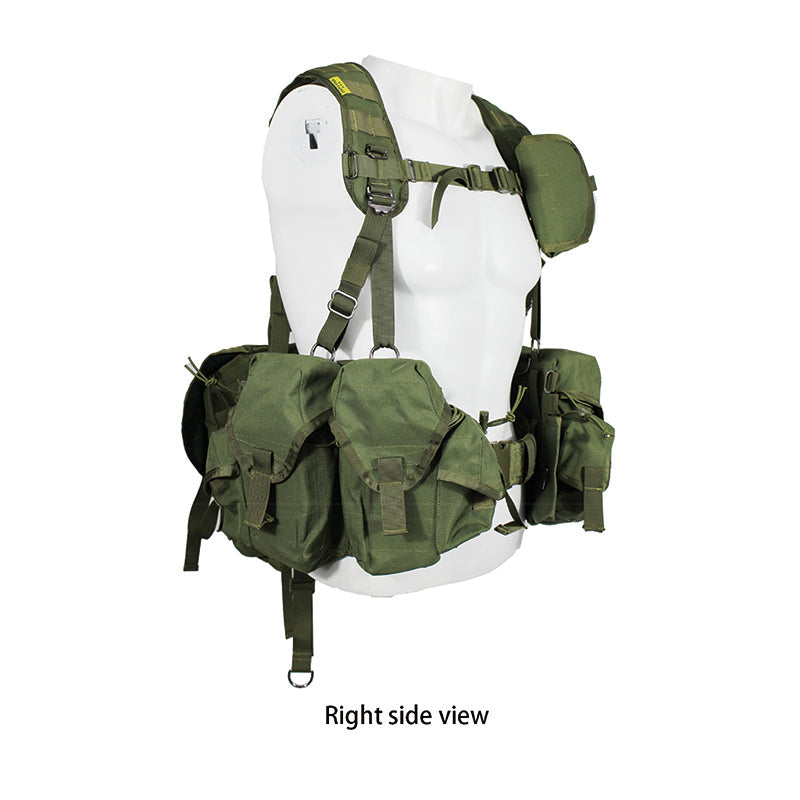 Tactical Vest MOLLE Chest Rig Military Cosplay Combat Gear