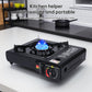 Single - burner Butane Camping Stove, windproof, adjustable, portable