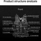 6000D Nylon Tactical Grid Vest Multi Pocket Durable Outdoor Gear