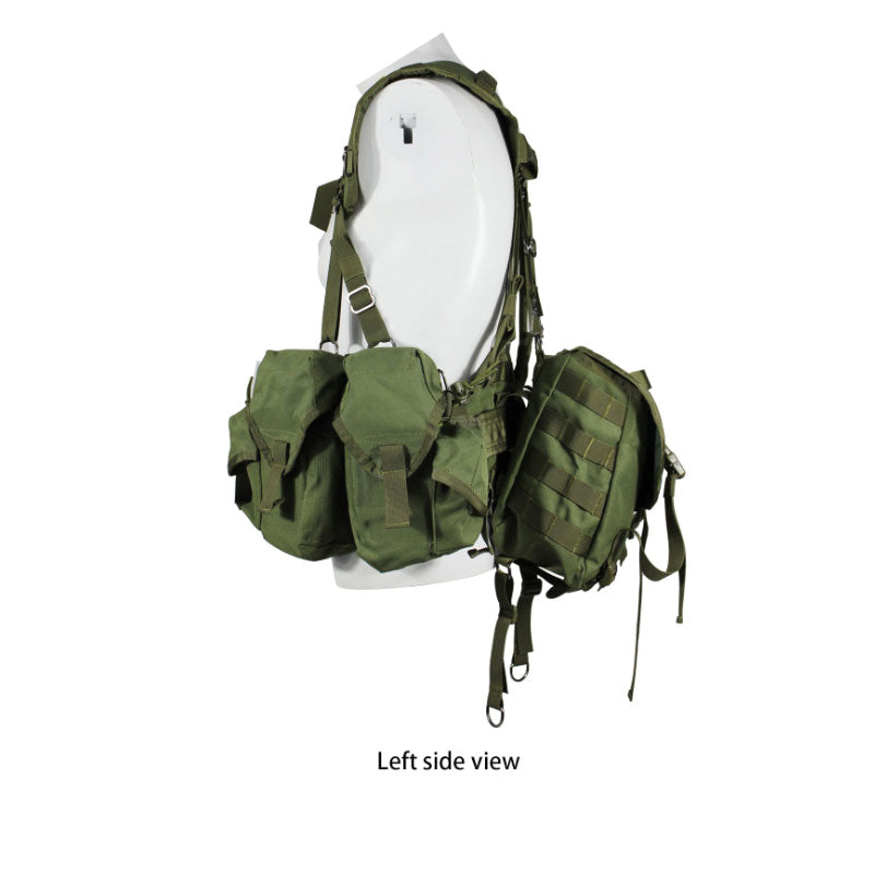 Tactical Vest MOLLE Chest Rig Military Cosplay Combat Gear