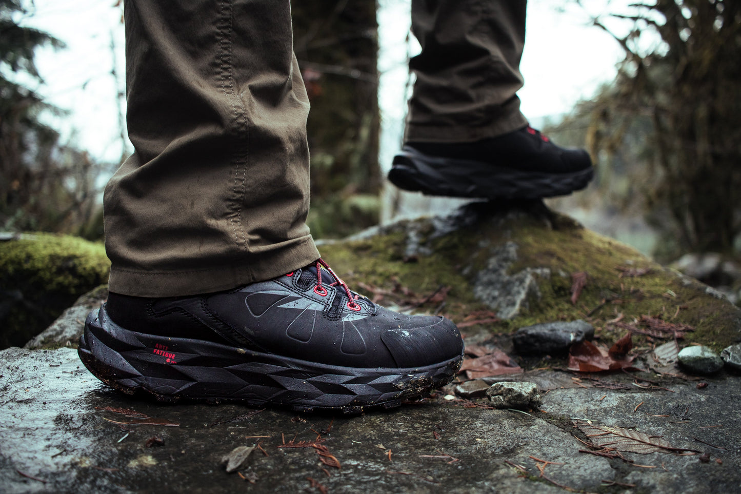 Farmington Black 6 Inch Waterproof Hiking Boots with VIBRAM® Outsole  OC21034