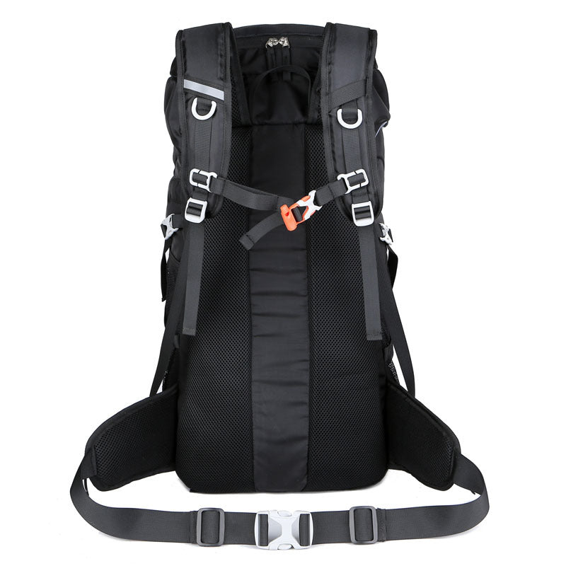 Outdoor Mountaineering Backpack Large Capacity Nylon Durable Hiking Camping Travel