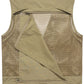 Men's Plus Size Outdoor Workwear Multi-Pocket Quick-Dry Mesh Vest