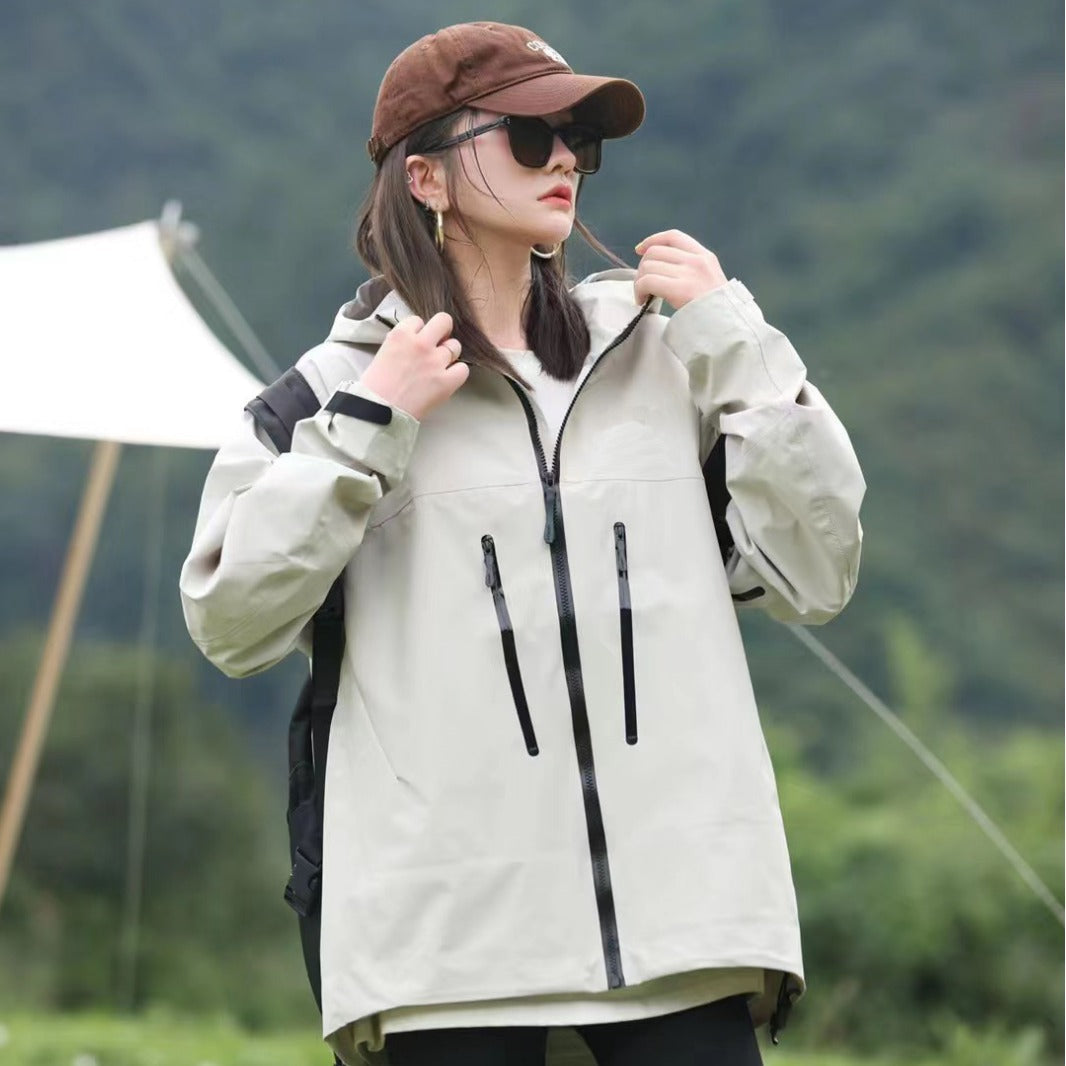 Women's Gore Tex Jacket Waterproof Windproof Hard Shell Outdoor Mountaineering