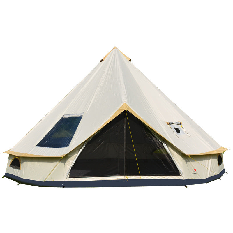 Tent Outdoor Camping Pyramid Chimney Sunscreen