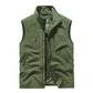 Outdoor Fleece Work Vest Fleece Sweatshirt Reversible