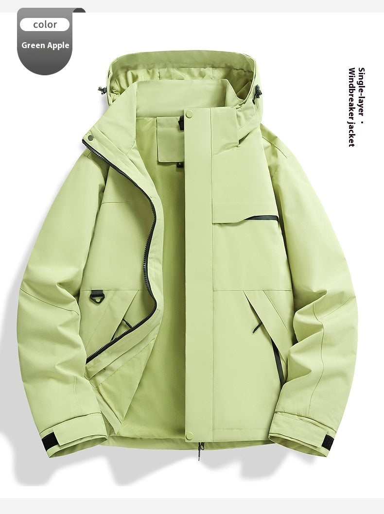 Windproof Waterproof Shell Jacket Lightweight Outdoor Cycling Spring Autumn Wear