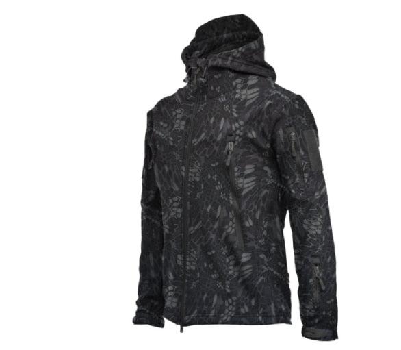 Men Camouflage Waterproof Windproof Jacket Warm Tactical Hooded Outdoor Coat