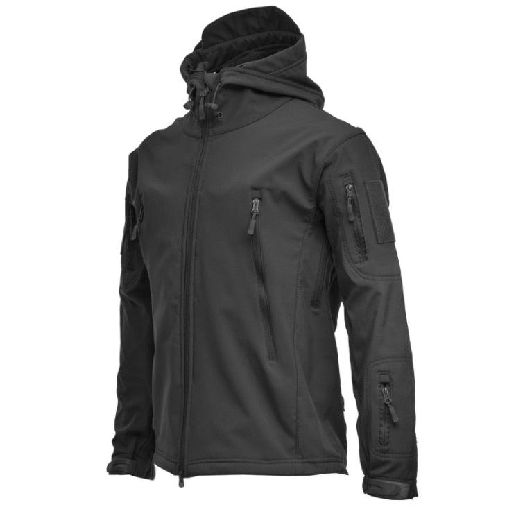 Men Camouflage Waterproof Windproof Jacket Warm Tactical Hooded Outdoor Coat