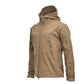 Men Camouflage Waterproof Windproof Jacket Warm Tactical Hooded Outdoor Coat