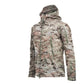 Men Camouflage Waterproof Windproof Jacket Warm Tactical Hooded Outdoor Coat