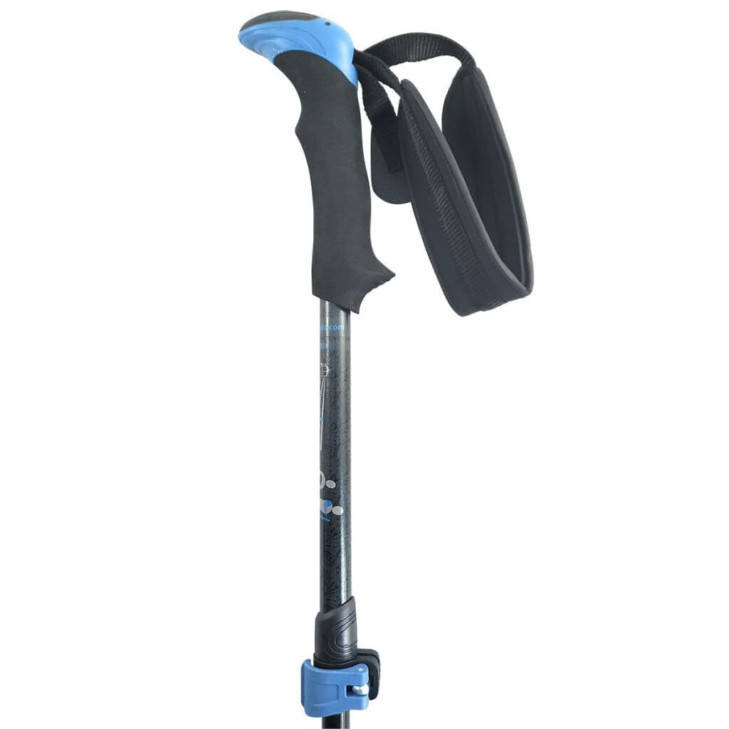 Travel Folding Hiking Poles Lightweight Durable Adjustable Outdoor Trekking Sticks